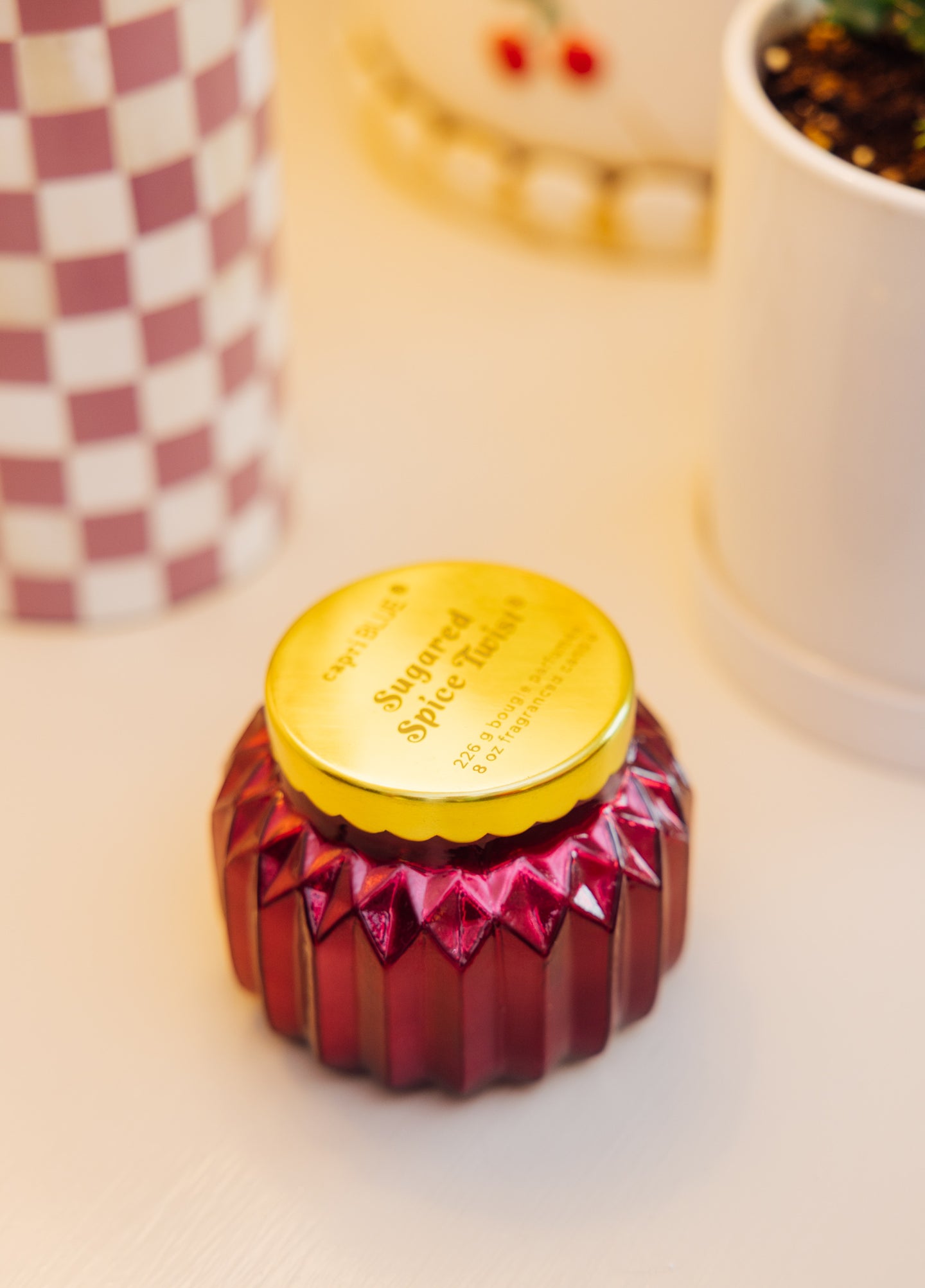 Royal Gem Sugared Spice Twist Petite Candle